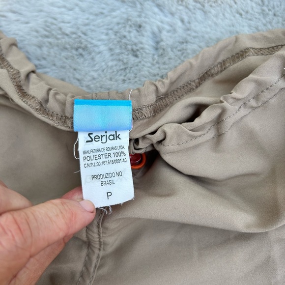 Y2K vintage amazing, extreme, low rise gorpcore utility Capri made in Brazil - Picture 9 of 16